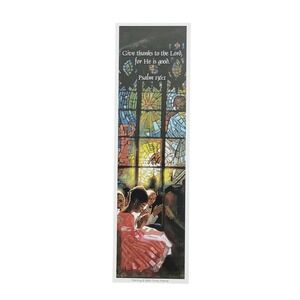 Vintage 2003 Charly Palmer Bookmark, Black Church- Four Girls- Antioch TCH-66478
